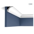 Pikkukuva 3 / 5: Kattolistat Orac Decor LUXXUS C260-box 1 laatikko kanssa 25 listat 50 m