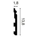 Pikkukuva 6 / 7: Jalkalistat Orac Decor LUXXUS SX118-box 1 laatikko kanssa 14 listat 28 m