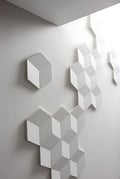 Miniatyrbillede 4 af 5: 3D vægpaneler Orac Decor MODERN W100-box 1 kasse med 18 paneler