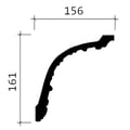 Pikkukuva 4 / 5: Kattolista Profhome 150138 tyyli ajaton / klassinen