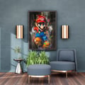 Pikkukuva 1 / 10: Super Mario Porträtt Poster 30x40 cm – Gaming Affisch | Retro Spel Väggkonst