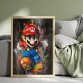 Pikkukuva 8 / 10: Super Mario Porträtt Poster 30x40 cm – Gaming Affisch | Retro Spel Väggkonst