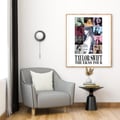 Miniatyrbillede 10 af 10: Taylor Swift The Eras Tour Poster 50x70 cm – Pop Musik Affisch | Fan Väggkonst