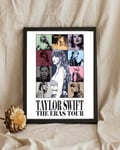 Miniatyrbillede 7 af 10: Taylor Swift The Eras Tour Poster 50x70 cm – Pop Musik Affisch | Fan Väggkonst