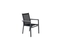 Pikkukuva 4 / 6: Nojatuoli, Parma 2-pack, 59x57x90 cm, Musta/Harmaa