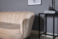 Miniatyrbillede 2 af 9: Sohva, Calais 3-istuttava, 180x78 cm, Beige