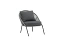 Miniatyrbillede 5 af 7: Lounge-tuoli, Lindos 2 kpl, 85x78x73 cm, Harmaa