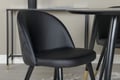 Miniatyrbillede 3 af 5: Spisebord, 115 cm, Sort, Finer