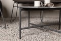 Miniatyrbillede 3 af 10: Oleskeluryhmä, Davao, Sohva: 73x133x73 cm, Pöytä: 70x40 cm, Tuoli: 73x70x73 cm, Tummanharmaa