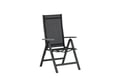 Pikkukuva 4 / 6: Tuoli, Albany Light 5-asentoinen 2-pack, 67x59x109,5 cm, Musta