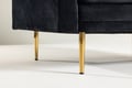 Pikkukuva 3 / 9: Nojatuoli, Boom Single Chair Velvet, 86x84x110 cm, Musta