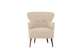 Pikkukuva 8 / 9: Nojatuoli, Lincoln yhden istuttava sohva, 77x85x76 cm, beige