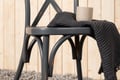 Miniatyrbillede 3 af 8: Ruokatuoli, Tablas 2-pack, 48x48x88 cm, Tummanharmaa