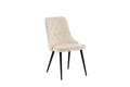 Pikkukuva 4 / 6: Ruokatuoli, Velvet Deluxe, 66x50x88,5 cm, Beige
