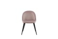 Miniatyrbillede 5 af 6: Ruokatuoli, Velvet Matstol 2-pack, 57x50x76.5 cm, Vaaleanpunainen