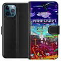 Miniatyrbild 1 av 3: Kompatibelt Plånboksfodral till Apple iPhone 12 Pro Minecraft