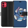 Miniatyrbilde 1 av 3: Kompatibelt Lommeboketui til Apple iPhone 11 Disney Stitch Lilo og Stitch blå figur søt alien kawaii tegneseriefigur morsom poster retro design