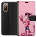 Miniatyrbild 1 av 3: Kompatibelt Plånboksfodral till Samsung Galaxy S20 FE Pink Panter Peace
