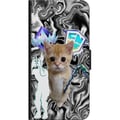 Miniatyrbilde 2 av 2: Kompatibelt Lommeboketui til Samsung Galaxy A03s Katt