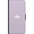 Miniatyrbilde 3 av 3: Kompatibelt Lommeboketui til OnePlus 9 Pro Lilla Sky - minimalistisk sky på en lilla bakgrunn