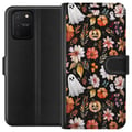 Pikkukuva 1 / 3: Yhteensopiva Lompakkokotelo Samsung Galaxy S10 Lite Halloween Kurpitsat Haamupuku Naamio