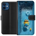 Pikkukuva 1 / 3: Yhteensopiva Lompakkokotelo Apple iPhone 12 mini Minionit Itse ilkimys animaatioelokuva