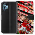Miniatyrbilde 1 av 3: Kompatibelt Lommeboketui til Samsung Galaxy A32 5G Arsenal-illustrasjon – Martin Ødegaard i fotballdrakt, målgestdesign