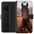 Miniatyrbillede 1 af 3: Kompatibel Tegnebogsetui til Samsung Galaxy S10 Lite Efterårets Hest
