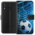 Pikkukuva 1 / 3: Yhteensopiva Lompakkokotelo Samsung Galaxy A40 VM Jalkapallo 2018