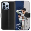 Miniatyrbillede 1 af 4: Kompatibel Tegnebogsetui til Apple iPhone 13 Pro Son Heung Min Tottenham Sydkorea vinder af Europa League fodbold målscorer intelligent spiller med g