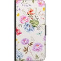 Miniatyrbilde 2 av 2: Kompatibelt Lommeboketui til Samsung Galaxy A03s Blomstret mønster med håndmalte blomster, sommerfugler og insekter i romantisk skandinavisk stil, de