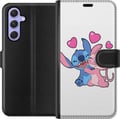 Miniatyrbillede 1 af 3: Kompatibel Tegnebogsetui til Samsung Galaxy A54 Lilo & Stitch