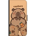 Miniatyrbild 2 av 2: Kompatibelt Plånboksfodral till Samsung Galaxy A20s Capybara kawaii söt figur samlarobjekt
