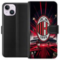 Miniatyrbillede 1 af 3: Kompatibel Tegnebogsetui til Apple iPhone 14 AC Milan