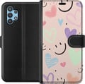 Pikkukuva 1 / 3: Yhteensopiva Lompakkokotelo Samsung Galaxy A32 5G Sileä kuvio