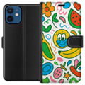 Pikkukuva 1 / 3: Yhteensopiva Lompakkokotelo Apple iPhone 12 mini Perhosverho