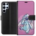 Miniatyrbillede 1 af 3: Kompatibel Tegnebogsetui til Samsung Galaxy S22 Ultra 5G Stitch Puss