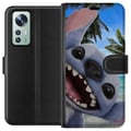Miniatyrbilde 1 av 3: Kompatibelt Lommeboketui til Xiaomi 12 Stitch mobildeksel med palmer i søtt vennskapsdesign.