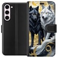 Pikkukuva 1 / 3: Yhteensopiva Lompakkokotelo Samsung Galaxy S23+ Sudet kuussa