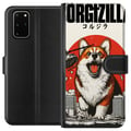 Pikkukuva 1 / 3: Yhteensopiva Lompakkokotelo Samsung Galaxy S20+ Corgizilla