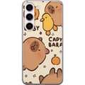 Miniatyrbillede 1 af 3: Kompatibel Mobilcover til Samsung Galaxy S23 Kawaii-kapivarillustration – Sødt tegnet design med ænder og appelsiner