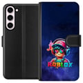 Pikkukuva 1 / 3: Yhteensopiva Lompakkokotelo Samsung Galaxy S23+ Roblox Space Explorer -design futuristinen avaruusteema värikkäillä yksityiskohdilla pelitunnelmaa ja