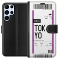 Miniatyrbillede 1 af 3: Kompatibel Tegnebogsetui til Samsung Galaxy S22 Ultra 5G Tokyo