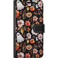 Miniatyrbilde 3 av 3: Kompatibelt Lommeboketui til Samsung Galaxy S23 Ultra Halloween Gresskar Spøkelsesdrakt Maske