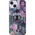 Pikkukuva 1 / 3: Yhteensopiva Puhelinkuori Apple iPhone 14 Kpop Demoninmetsästäjät Zoey Estetiikka Violetti Rakasta minua Mystinen Idolifiilis