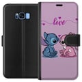 Miniatyrbilde 1 av 3: Kompatibelt Lommeboketui til Samsung Galaxy S8 Lilo & Stitch – Angel Edition