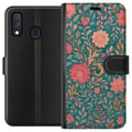 Miniatyrbillede 1 af 2: Kompatibel Tegnebogsetui til Samsung Galaxy A40 Floral Dream