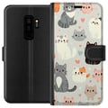 Miniatyrbillede 1 af 3: Kompatibel Tegnebogsetui til Samsung Galaxy S9+ Katte