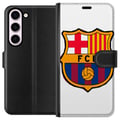 Pikkukuva 1 / 3: Yhteensopiva Lompakkokotelo Samsung Galaxy S23 FC Barcelona Emblem Fotboll Katalonien Blå Röd Klubblogo