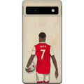 Pikkukuva 1 / 3: Yhteensopiva Puhelinkuori Google Pixel 6a Arsenal FC Jalkapallo Arsenal FC Motiivi Pelaaja Premier League Englanti Suosittu Urheilulaji Jalkapallotäh